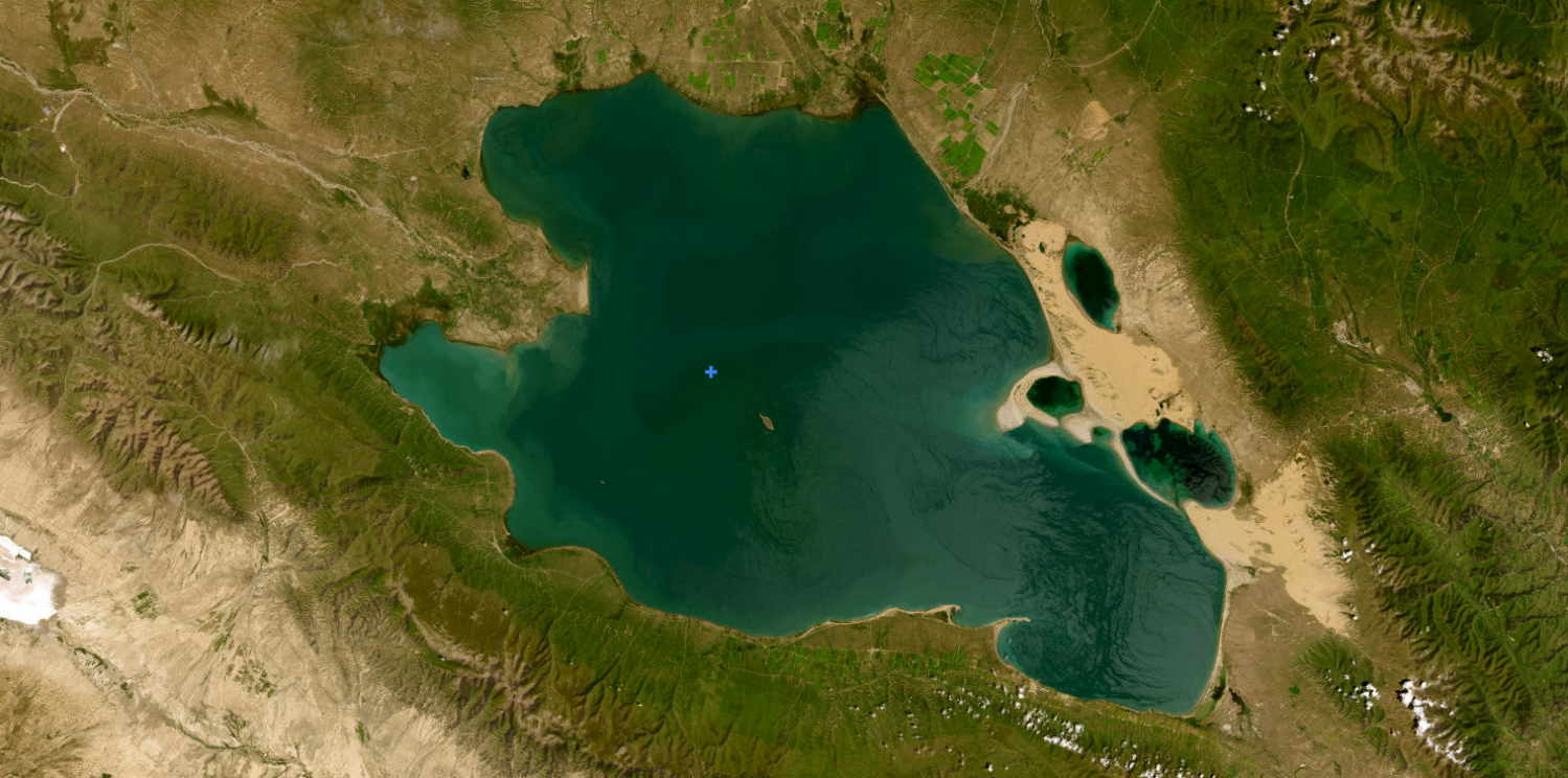 卫星地图 青海湖.png